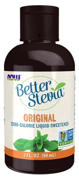 NOW Foods Better Stevia Liquid, Original - 59 ml.