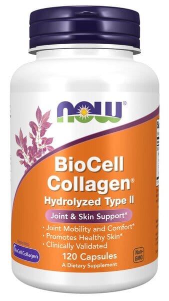 NOW Foods BioCell Collagen Hydrolyzed Type II - 120 caps