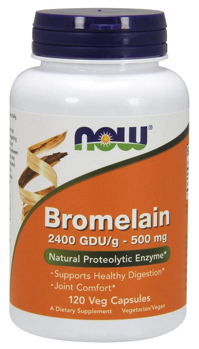 NOW Foods Bromelain, 500mg - 120 vcaps