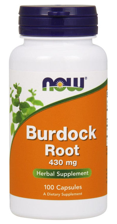 NOW Foods Burdock Root, 430mg - 100 capsules
