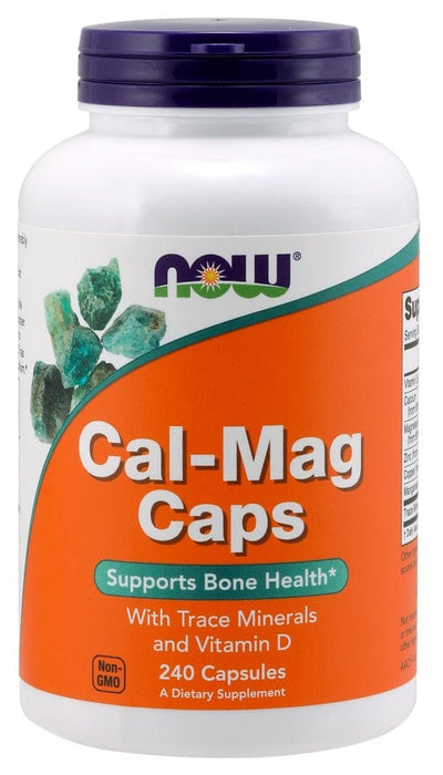 NOW Foods Cal-Mag Caps - 240 caps