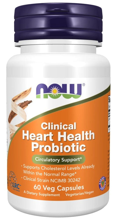NOW Foods Clinical Heart Health Probiotic - 60 vcaps