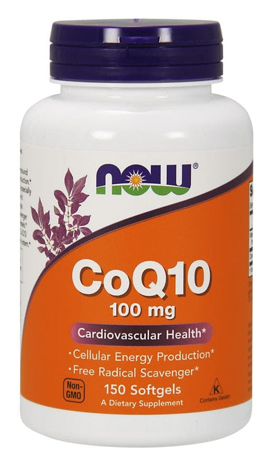 NOW Foods CoQ10, 100mg - 150 softgels