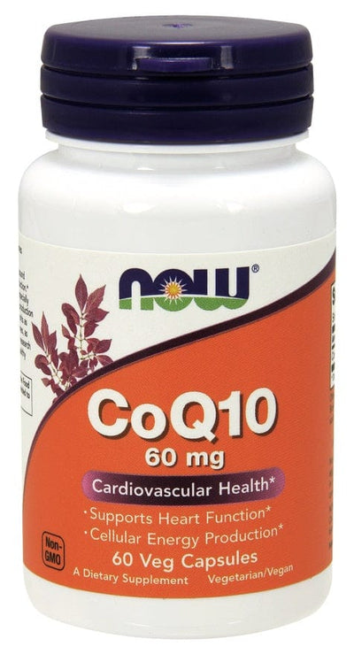 NOW Foods CoQ10, 60mg - 60 vcaps