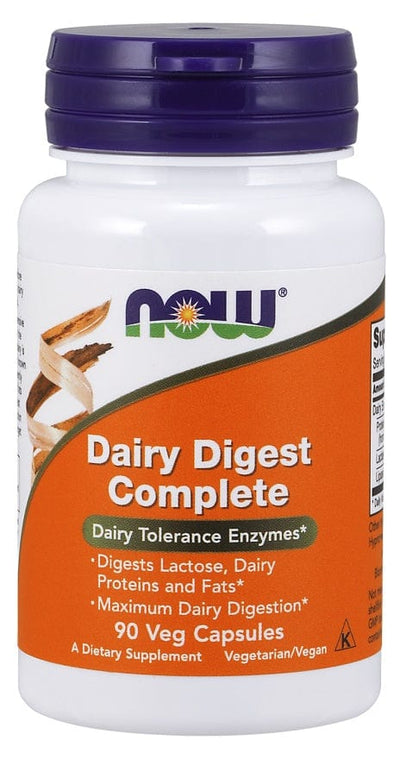 NOW Foods Dairy Digest Complete - 90 vcaps
