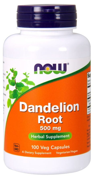 NOW Foods Dandelion Root, 500mg - 100 vcaps