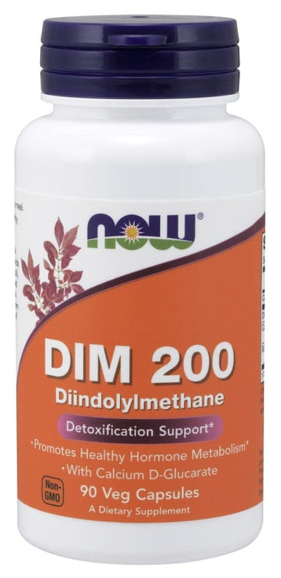 NOW Foods DIM 200 Diindolylmethane - 90 vcaps