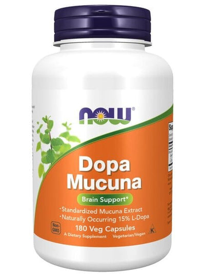 NOW Foods DOPA Mucuna - 180 vcaps