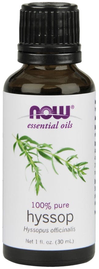 NOW Foods Essential Oil, Hyssop Oil - 30 ml.