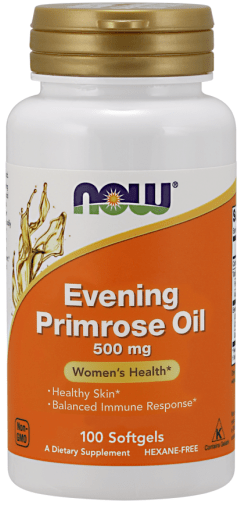 NOW Foods Evening Primrose Oil, 500mg - 100 softgels