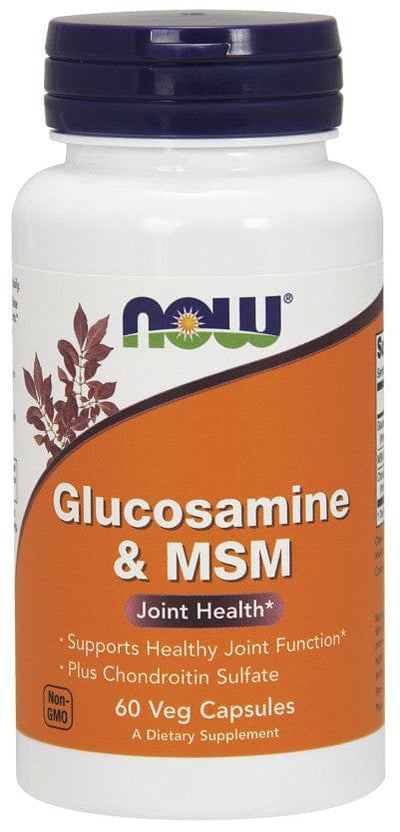 NOW Foods Glucosamine & MSM - 60 vcaps