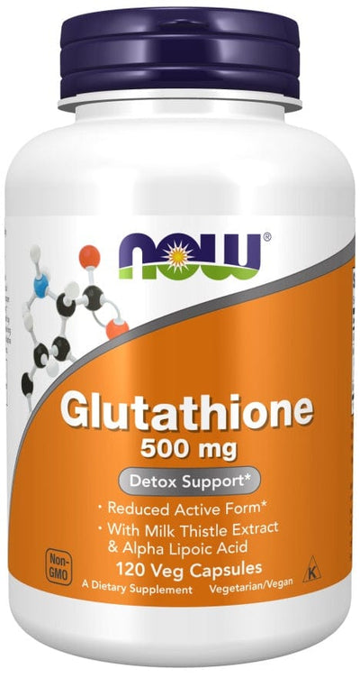 NOW Foods Glutathione, 500mg - 120 vcaps