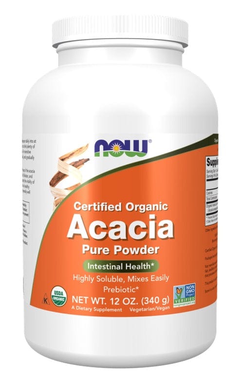 NOW Foods Health and Wellbeing Acacia Pure Powder - 340 grams