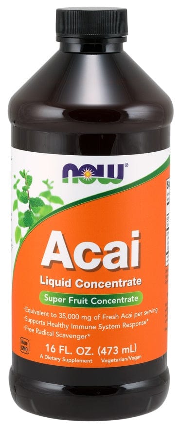 NOW Foods Health and Wellbeing Acai Liquid Concentrate - 473ml