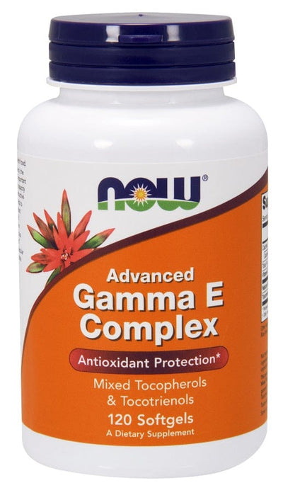 NOW Foods Health and Wellbeing Advanced Gamma E Complex - 120 softgels