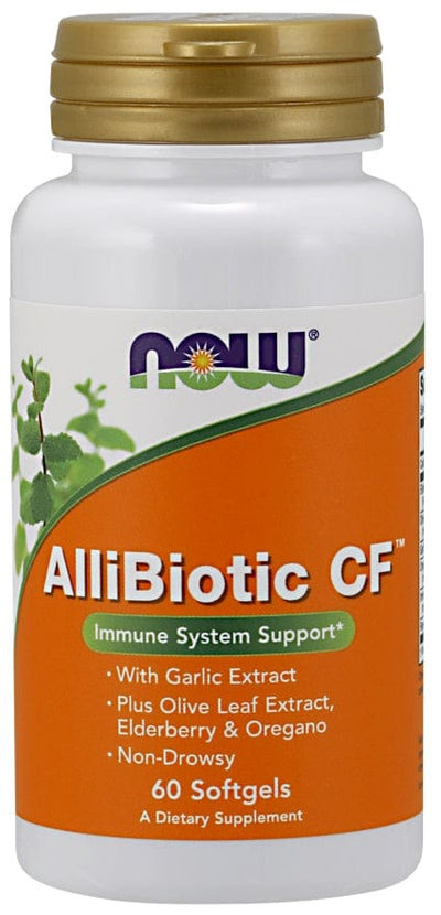 NOW Foods Health and Wellbeing AlliBiotic CF - 60 softgels
