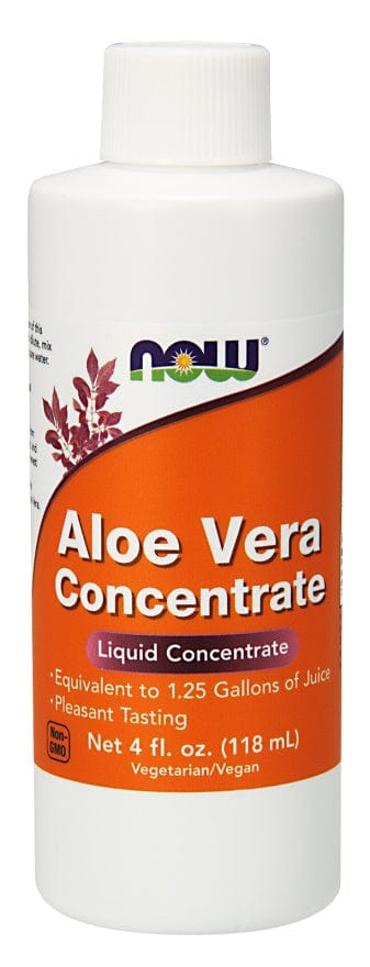 NOW Foods Health and Wellbeing Aloe Vera Concentrate - 118 ml.