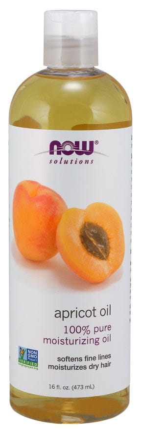 NOW Foods Health and Wellbeing Apricot Oil - 473 ml.