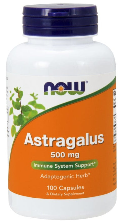 NOW Foods Health and Wellbeing Astragalus, 500mg - 100 caps