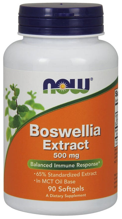 NOW Foods Health and Wellbeing Boswellia Extract, 500mg - 90 softgels