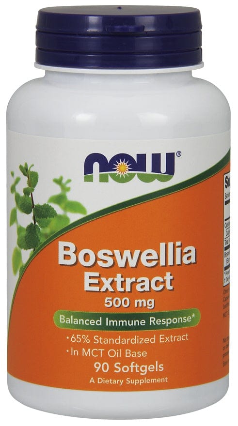 NOW Foods Health and Wellbeing Boswellia Extract, 500mg - 90 softgels