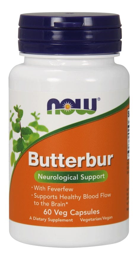 NOW Foods Health and Wellbeing Butterbur - 60 vcaps