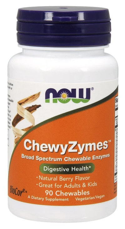 NOW Foods Health and Wellbeing ChewyZymes - 90 chewables