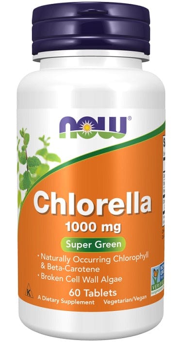 NOW Foods Health and Wellbeing Chlorella, 1000mg - 60 tablets