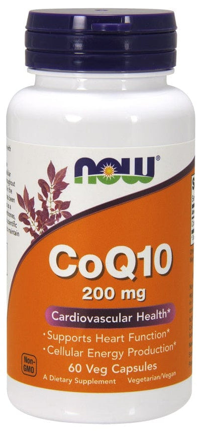NOW Foods Health and Wellbeing CoQ10, 200mg - 60 vcaps
