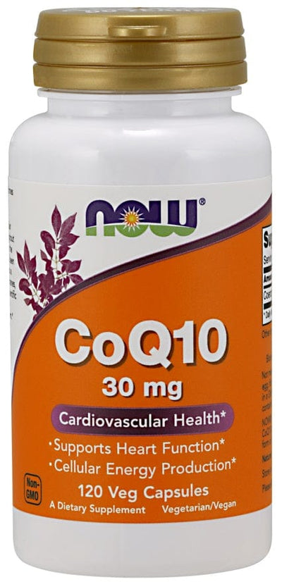 NOW Foods Health and Wellbeing CoQ10, 30mg - 120 vcaps