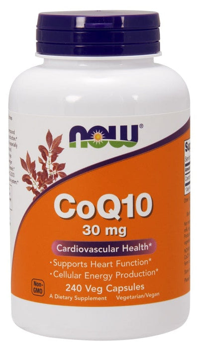NOW Foods Health and Wellbeing CoQ10, 30mg - 240 vcaps