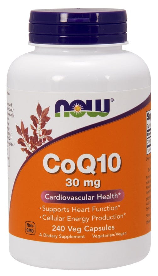 NOW Foods Health and Wellbeing CoQ10, 30mg - 240 vcaps