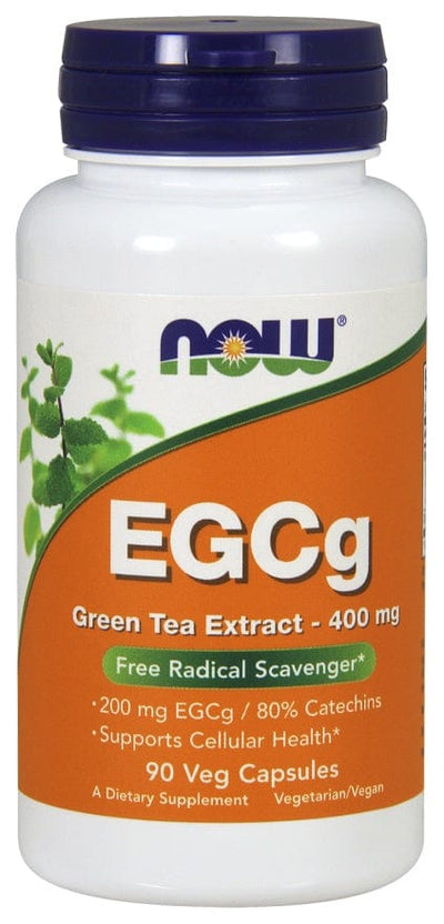 NOW Foods Health and Wellbeing EGCg Green Tea Extract, 400mg - 90 vcaps