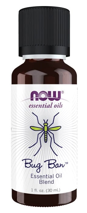 NOW Foods Health and Wellbeing Essential Oil, Bug Ban - 30 ml.