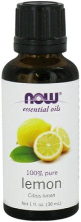 NOW Foods Health and Wellbeing Essential Oil, Lemon Oil - 30 ml.