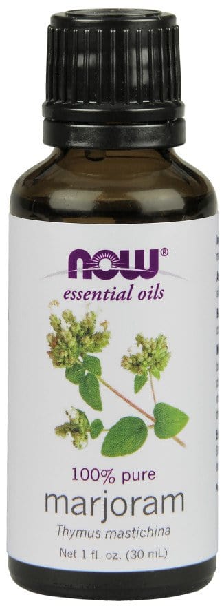 NOW Foods Health and Wellbeing Essential Oil, Marjoram Oil - 30ml
