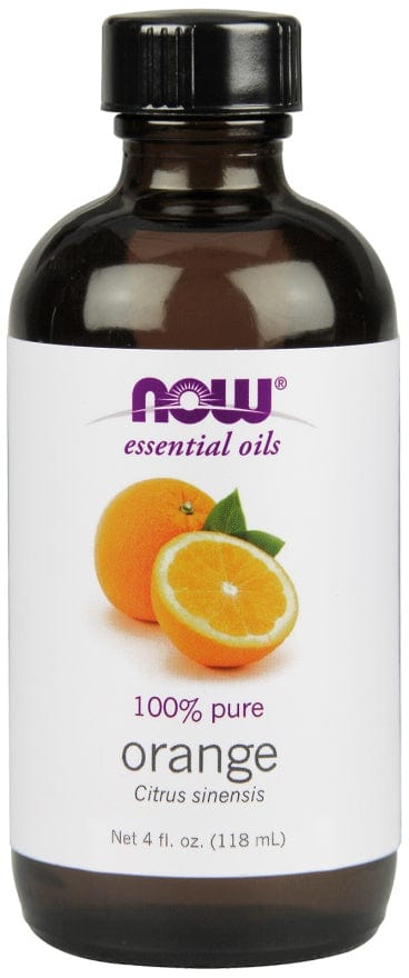 NOW Foods Health and Wellbeing Essential Oil, Orange Oil Pure - 118 ml.