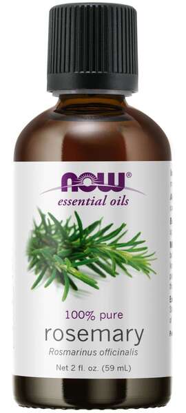 NOW Foods Health and Wellbeing Essential Oil, Rosemary Oil - 59ml