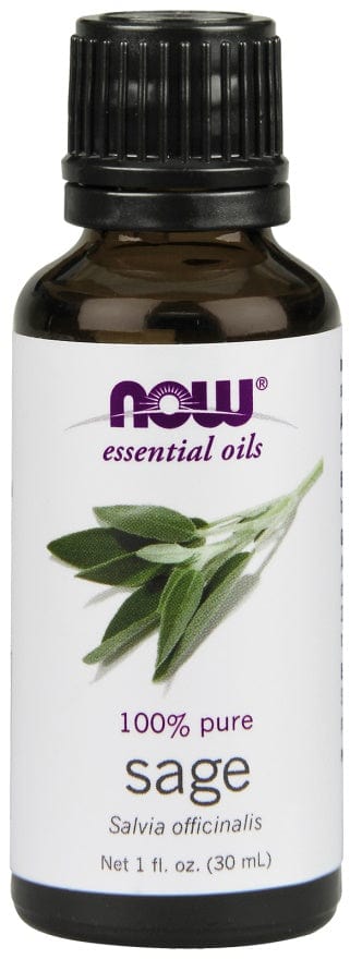 NOW Foods Health and Wellbeing Essential Oil, Sage Oil - 30ml