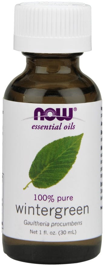 NOW Foods Health and Wellbeing Essential Oil, Wintergreen Oil - 30 ml.