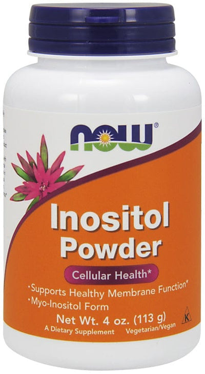 NOW Foods Health and Wellbeing Inositol, Powder - 113 grams