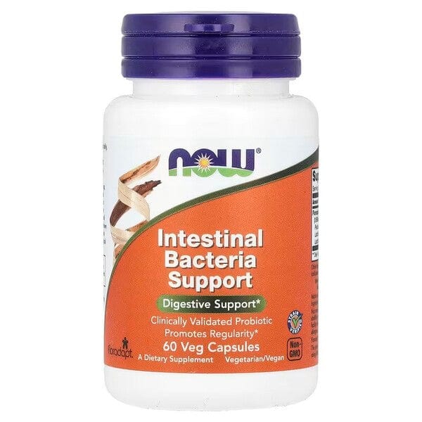 NOW Foods Health and Wellbeing Intestinal Bacteria Support - 60 vcaps