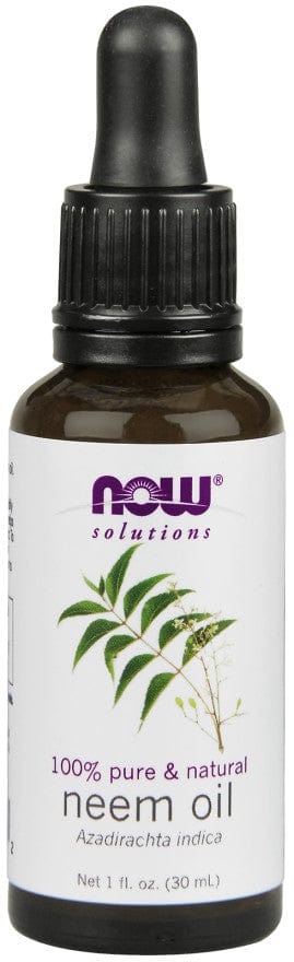 NOW Foods Health and Wellbeing Neem Oil, 100% Pure - 30 ml.