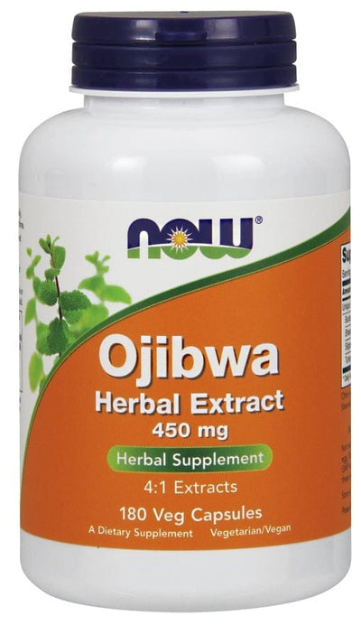 NOW Foods Health and Wellbeing Ojibwa Herbal Extract, 450mg - 180 vcaps