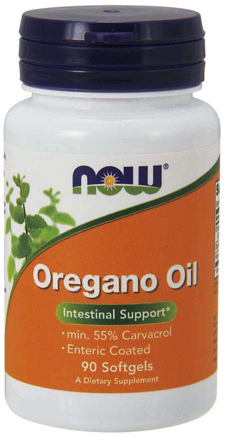 NOW Foods Health and Wellbeing Oregano Oil, Enteric - 90 softgels