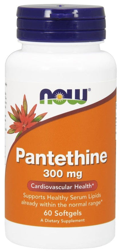 NOW Foods Health and Wellbeing Pantethine, 300mg - 60 softgels