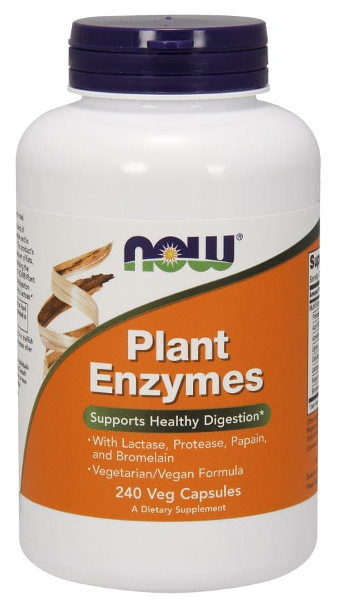 NOW Foods Health and Wellbeing Plant Enzymes - 240 vcaps