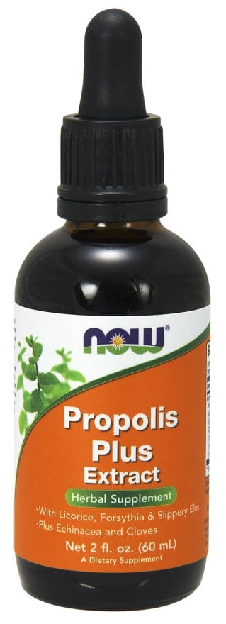 NOW Foods Health and Wellbeing Propolis Plus Extract - 60 ml.