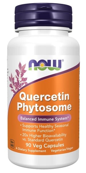 NOW Foods Health and Wellbeing Quercetin Phytosome - 90 vcaps