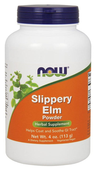 NOW Foods Health and Wellbeing Slippery Elm, Powder - 113 grams